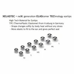 AZLA - SednaEarfit XELASTEC Standard Eartips & Earpads