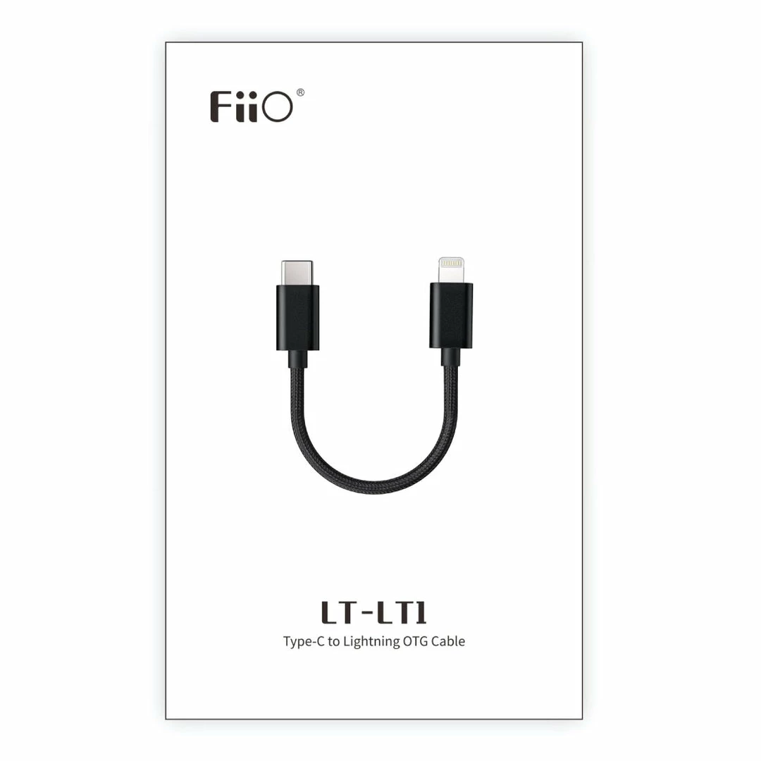 Flash Sale โ๏ธ Cables FiiO - LT-LT1 (Type-C To Lightning Data Cable) ๐ 9 Cables FiiO - LT-LT1 (Type-C To Lightning Data Cable)