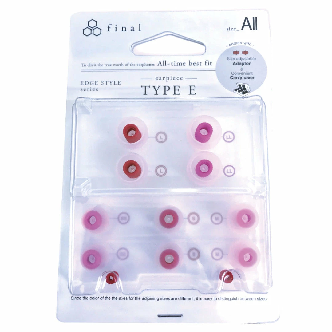 Discount π Final Audio Eartips & Earpads Final - Type E Silicone Eartips π 13 Final Audio Eartips & Earpads Final - Type E Silicone Eartips