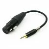 Headgear Audio - 4-Pin XLR Female To 2.5mm TRRS Balanced Male Adaptor Cables