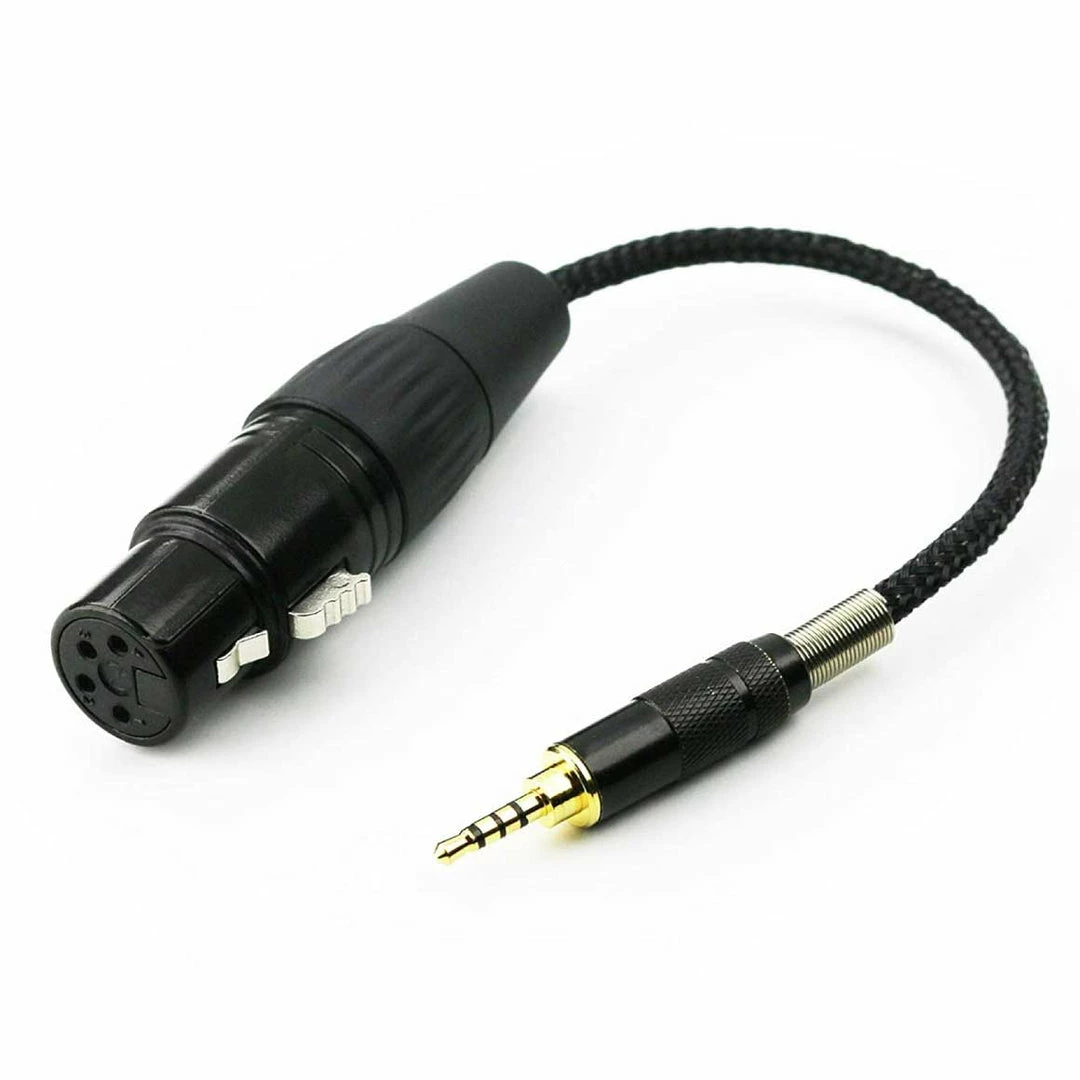 Best Pirce 👍 Headgear Audio - 4-Pin XLR Female To 2.5mm TRRS Balanced Male Adaptor Cables 🔔 3 Headgear Audio - 4-Pin XLR Female To 2.5mm TRRS Balanced Male Adaptor Cables