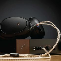 Meze - Mono 3.5mm To 4.4mm Silver-Plated PCUHD Premium Cables