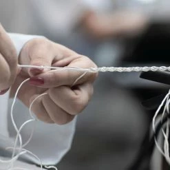 Meze - Mono 3.5mm To 4.4mm Silver-Plated PCUHD Premium Cables