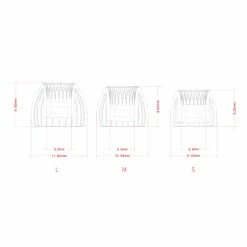 Moondrop - Spring Tips Silicone Eartips (3 Pairs)