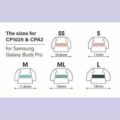 Deals ๐ SpinFit - CP1025 & CPA2 For Samsung Galaxy Buds Pro & Jabra 85T ๐คฉ 29 SpinFit - CP1025 & CPA2 For Samsung Galaxy Buds Pro & Jabra 85T