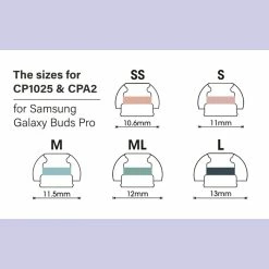 Deals ๐ SpinFit - CP1025 & CPA2 For Samsung Galaxy Buds Pro & Jabra 85T ๐คฉ 37 SpinFit - CP1025 & CPA2 For Samsung Galaxy Buds Pro & Jabra 85T