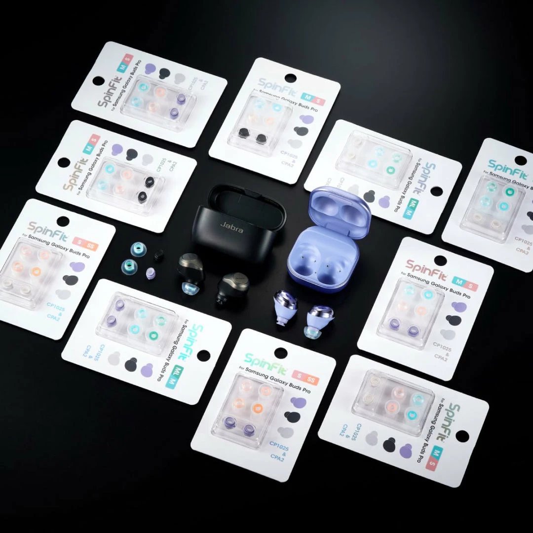 Deals ๐ SpinFit - CP1025 & CPA2 For Samsung Galaxy Buds Pro & Jabra 85T ๐คฉ 26 SpinFit - CP1025 & CPA2 For Samsung Galaxy Buds Pro & Jabra 85T