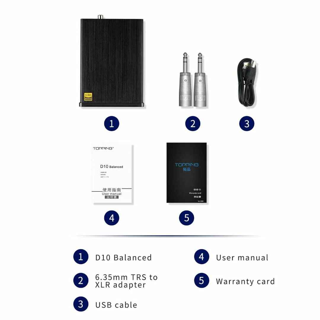 Best reviews of ๐ Desktop Amps & DACs TOPPING - D10 Balanced ๐ 10 Desktop Amps & DACs TOPPING - D10 Balanced