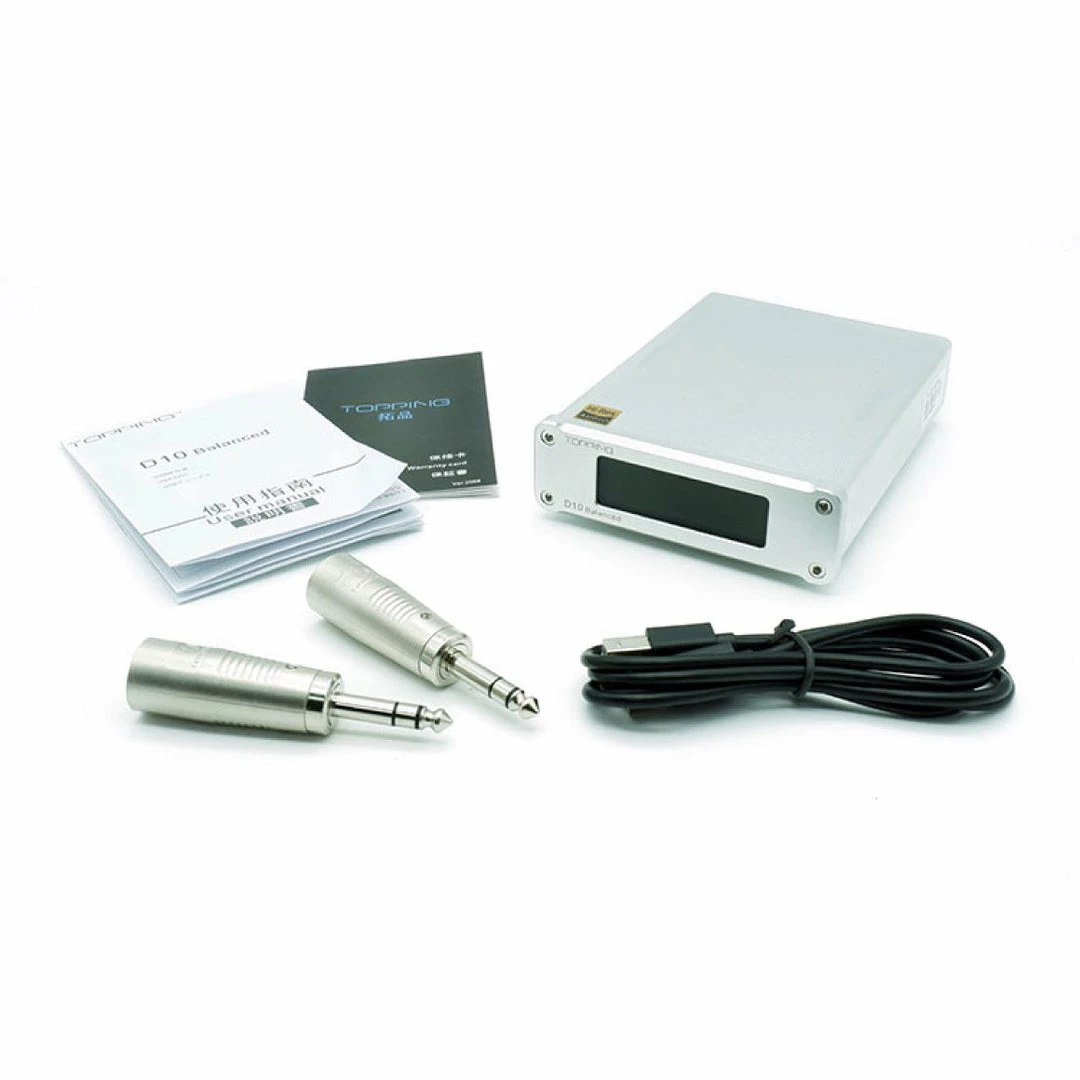 Best reviews of ๐ Desktop Amps & DACs TOPPING - D10 Balanced ๐ 18 Desktop Amps & DACs TOPPING - D10 Balanced