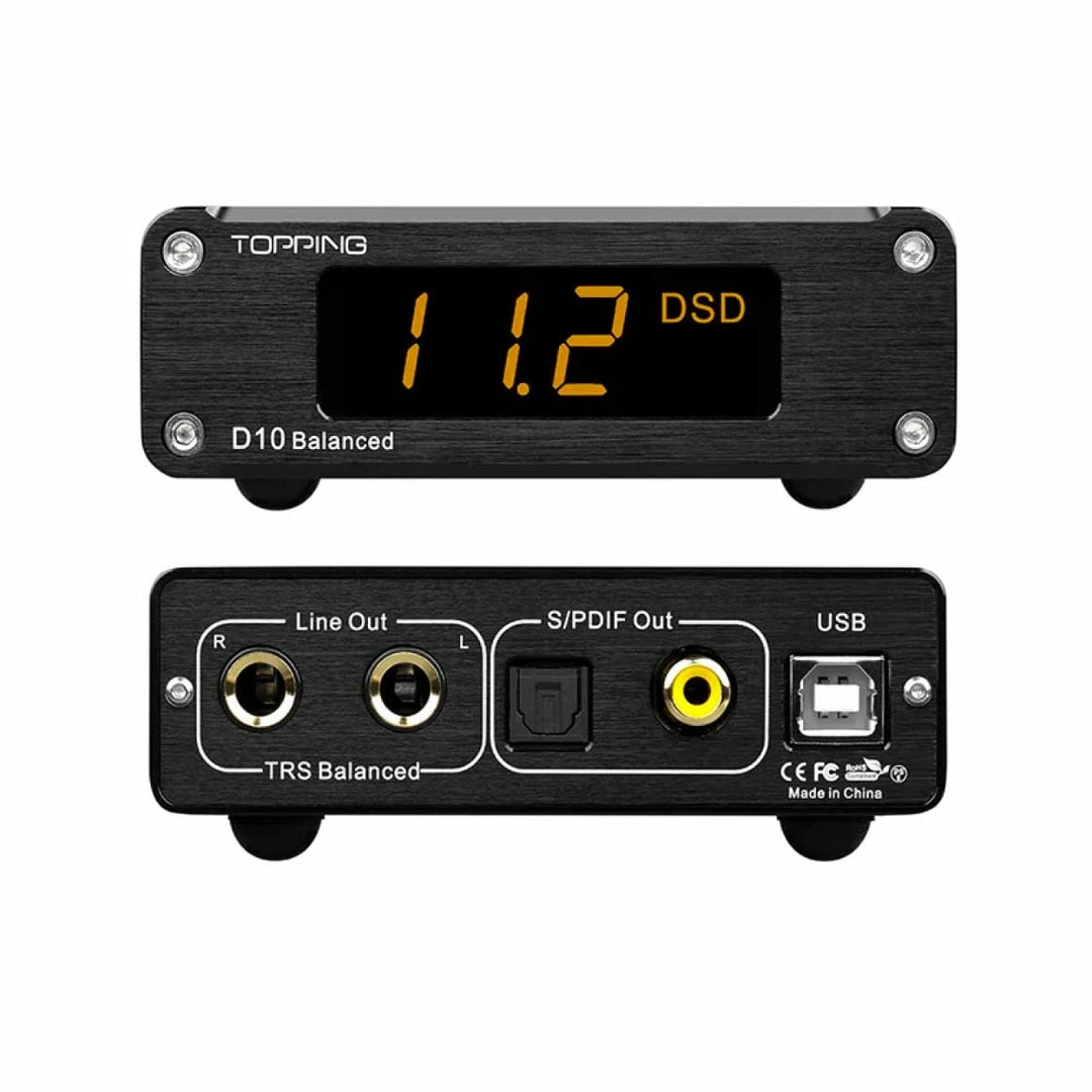 Best reviews of ๐ Desktop Amps & DACs TOPPING - D10 Balanced ๐ 6 Desktop Amps & DACs TOPPING - D10 Balanced