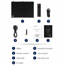Desktop Amps & DACs TOPPING - D90LE
