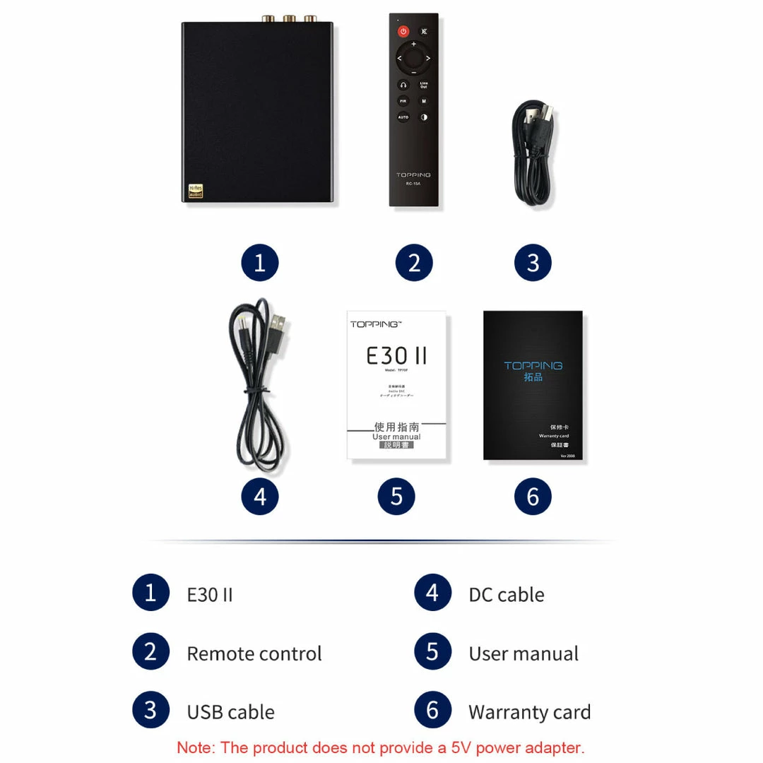 Cheap ๐ Desktop Amps & DACs TOPPING - E30 II ๐ 7 Desktop Amps & DACs TOPPING - E30 II