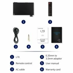 Desktop Amps & DACs TOPPING - L70