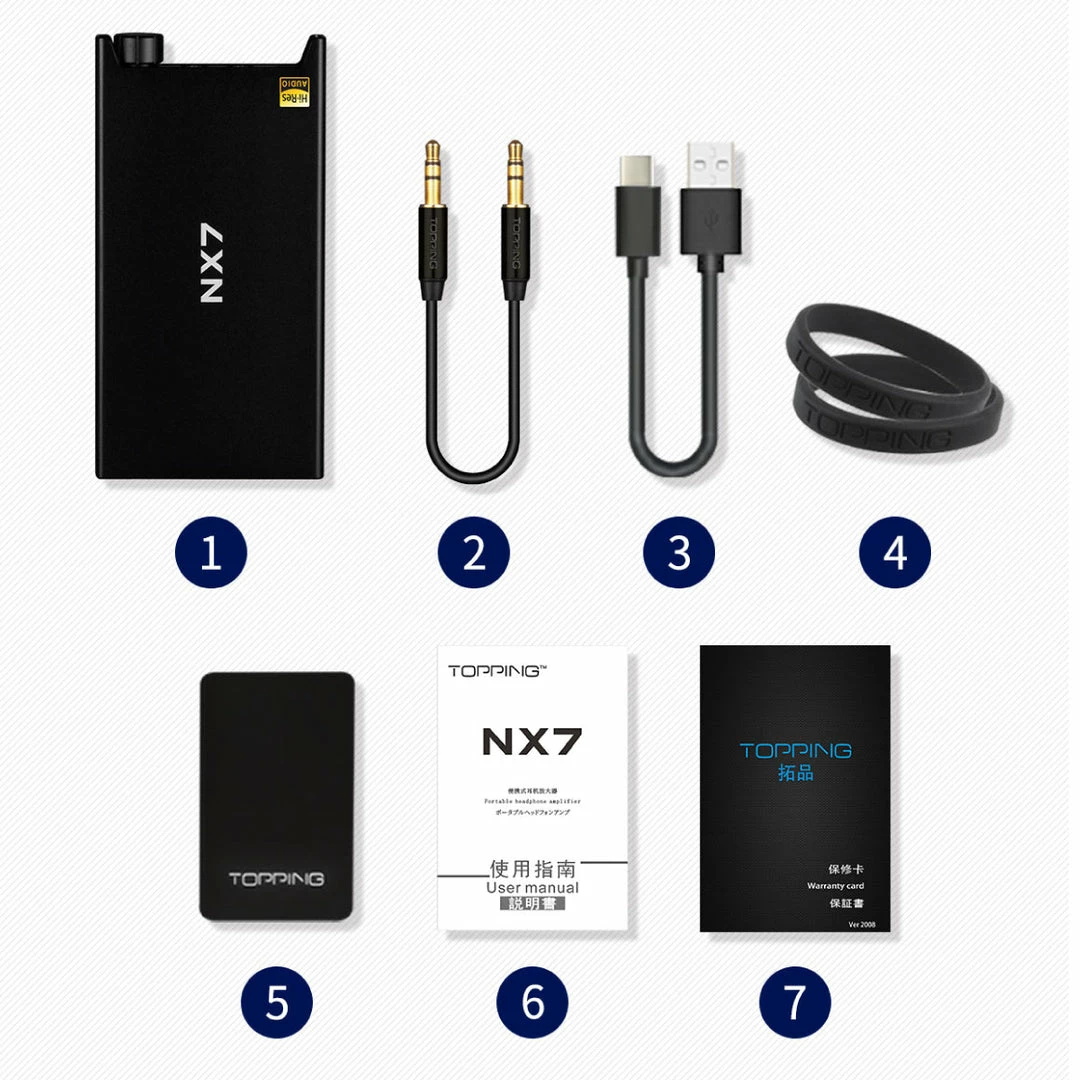 Best deal ๐งจ Portable Amps &DACs TOPPING - NX7 ๐ 8 Portable Amps &DACs TOPPING - NX7