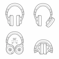 Wholesale ⭐ Audio-Technica - ATH-M40x Headphones For Beginners ⌛ 14 Audio-Technica - ATH-M40x Headphones For Beginners