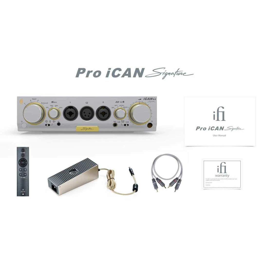 Best deal 🔥 Desktop Amps & DACs IFi Audio - Pro ICAN Signature 🔔 10 Desktop Amps & DACs IFi Audio - Pro ICAN Signature