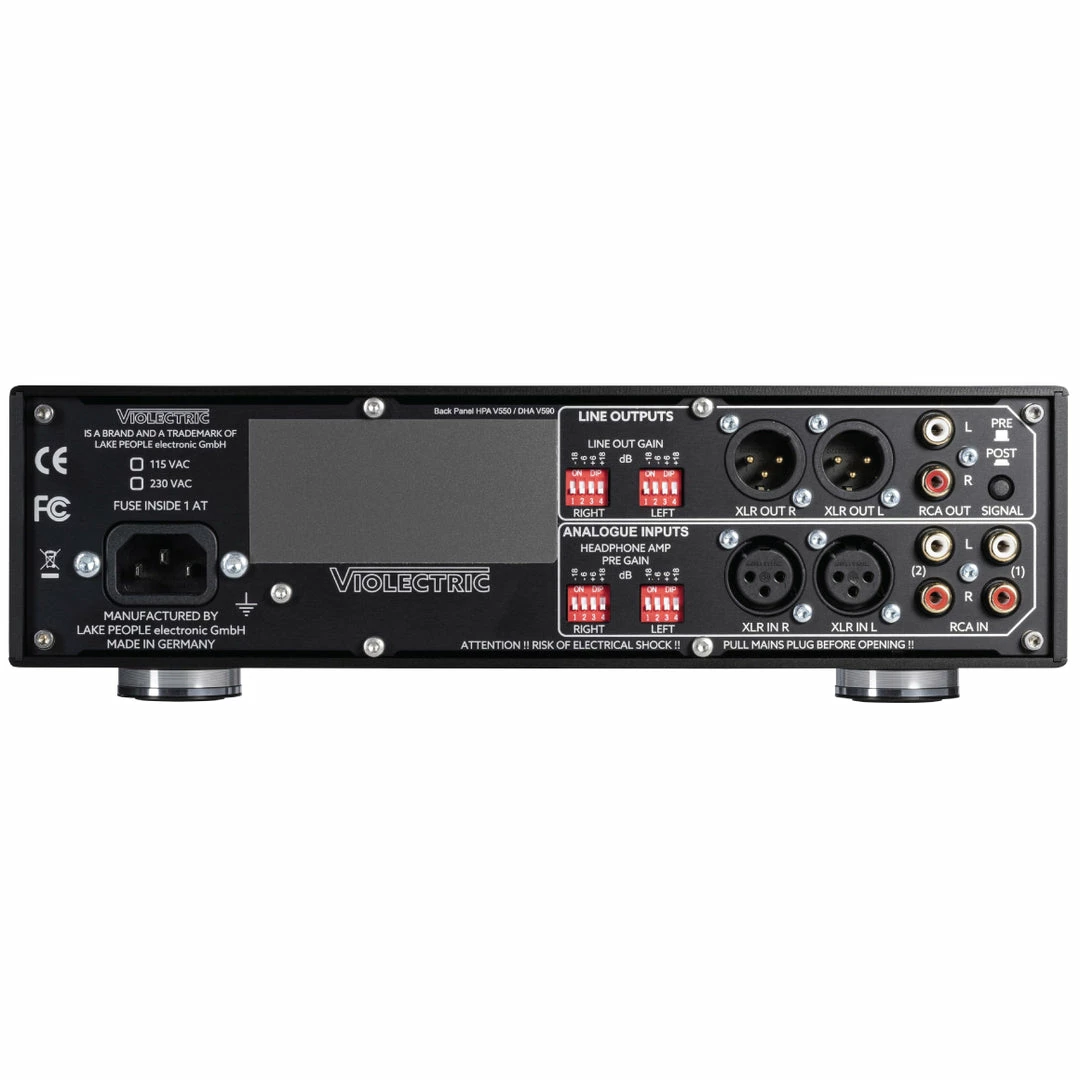 Brand new โ Violectric - HPA V550 Desktop Amps & DACs ๐ 4 Violectric - HPA V550 Desktop Amps & DACs